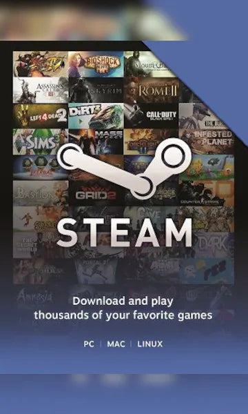 Steam Wallet Card ₺300 TR Activation Code