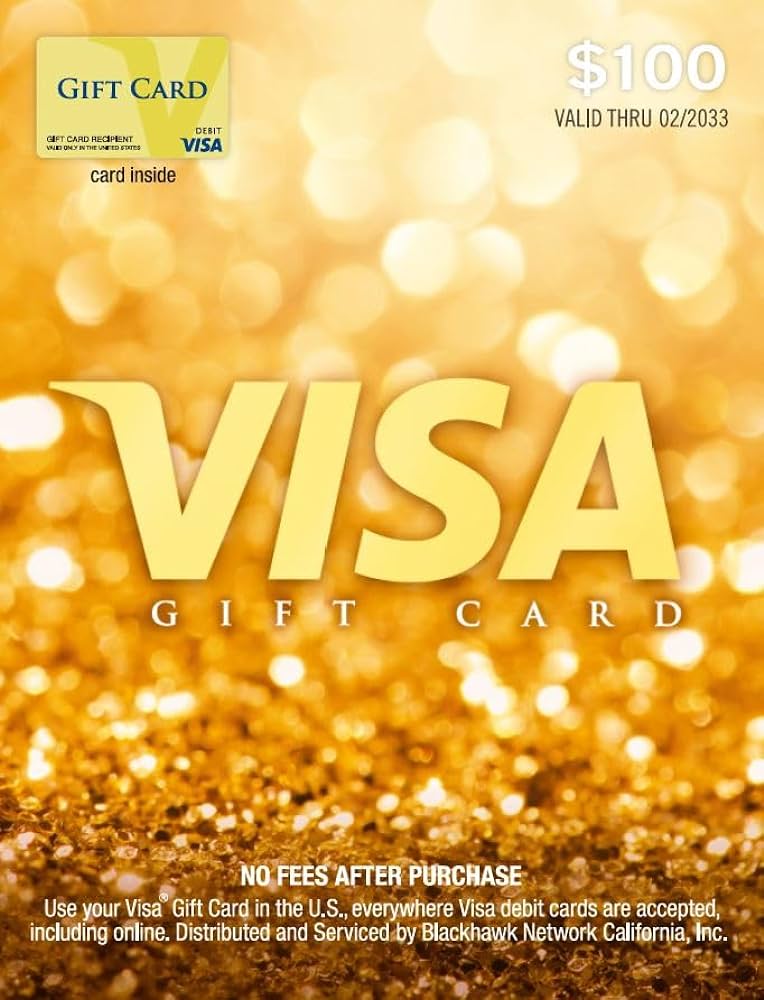 Visa Gift Card $250 US