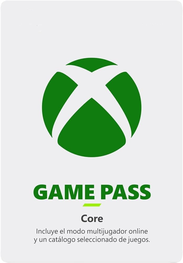 XBOX Game Pass Core 6 Months Subscription Card BR